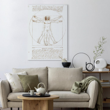 Tablou - Vitruvian Man (Proportions of the human body according to Vitruvius) - Img 2