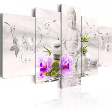 Tablou - White Buddha - Img 1