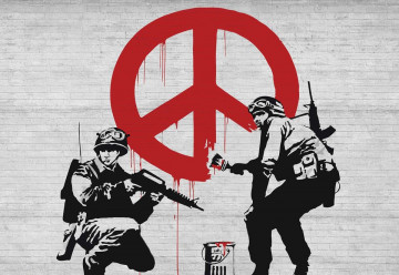 Banksy Graffiti Photo Wallpaper Wall Mural - Img 3