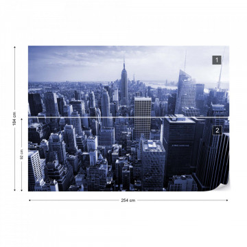 Empire State Building – Vedere de Ansamblu, Albastru - Img 5