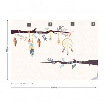 Fototapet - Decor Boho 3