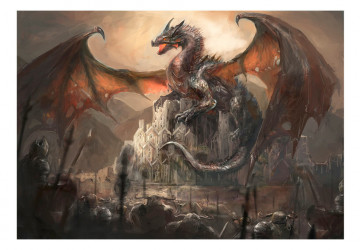 Fototapet - Dragon castle - Img 2