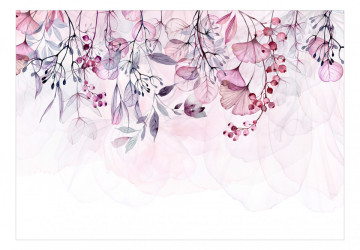 Fototapet - Foggy Nature - Pink - Img 3