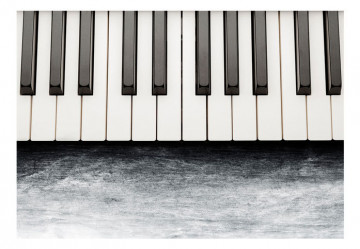 Fototapet - Inspired by Chopin - grey stone - Img 2