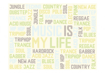 Fototapet - Mix of music styles - Img 4