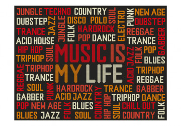 Fototapet - Music is my life - Img 2