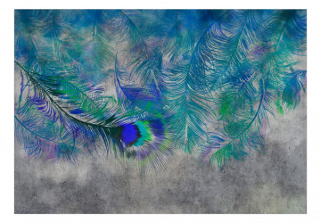 Fototapet - Peacock Feathers - Img 2