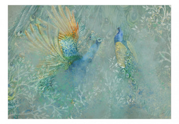 Fototapet - Peacocks Dancing - Third Variant - Img 2