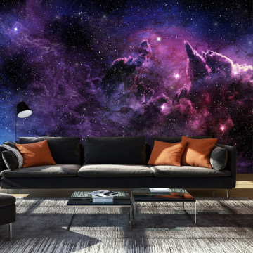 Fototapet - Purple Nebula - Img 1