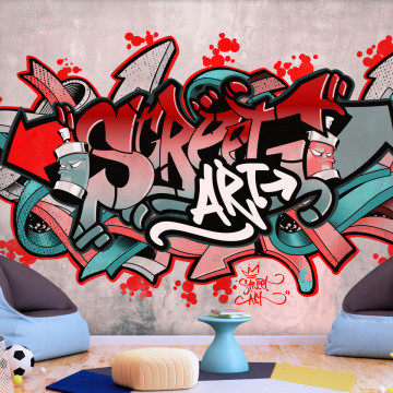 Fototapet - Street Classic (Red) - Img 1
