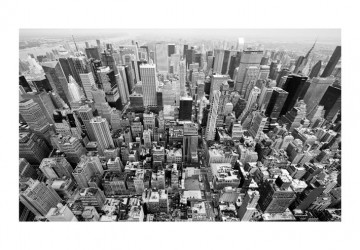 Fototapet - USA, New York: black and white - Img 4