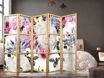 Paravan japonez - Floral Glade II [Room Dividers] Japanese - Img 2