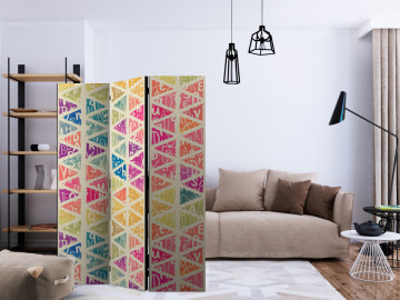 Paravan - Letters nad Triangles [Room Dividers] - Img 2