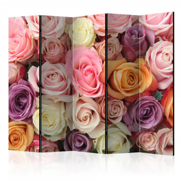 Paravan - Pastel roses II [Room Dividers] - Img 1