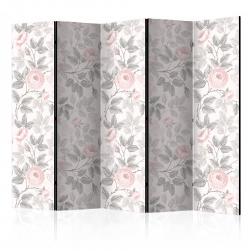 Paravan - Watercolor Roses II [Room Dividers] - Img 1