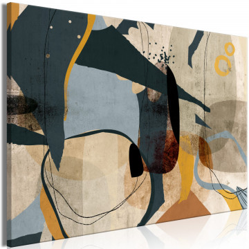 Tablou - Abstract Conglomerate (1 Part) Wide - Img 1