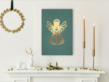 Tablou - Angelic Christmas (1 Part) Vertical - Img 1