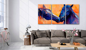 Tablou - Blue Horses - Img 4