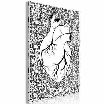 Tablou - Clean Heart (1 Part) Vertical - Img 2