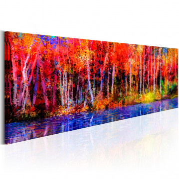 Tablou - Colorful Autumn Trees - Img 1