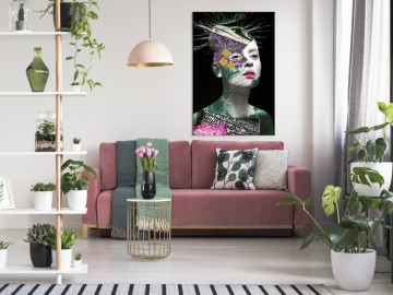 Tablou - Colourful Portrait (1 Part) Vertical - Img 2