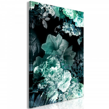 Tablou - Emerald Garden (1 Part) Vertical - Img 1