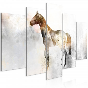 Tablou - Fiery Steed (5 Parts) Wide - Img 1