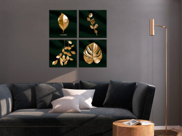 Tablou - Floristic Chic (4 Parts) - Img 2