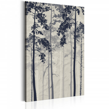 Tablou - Forest In Fog - Img 1