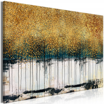 Tablou - Gilded Nature (1 Part) Wide - Img 1
