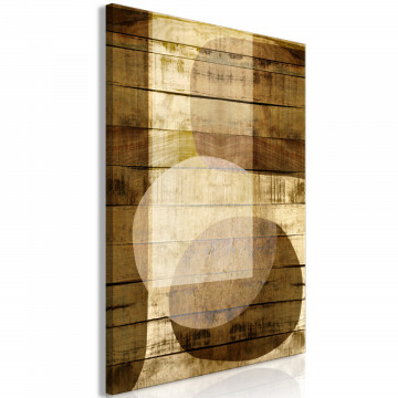 Tablou - Golden Chocolate (1 Part) Vertical - Img 1