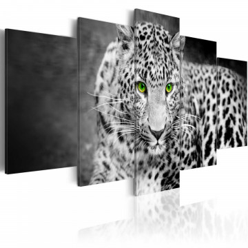 Tablou - Leopard - black&white - Img 1