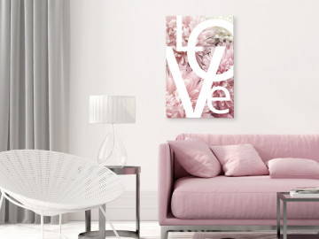Tablou - Love - Letters (1 Part) Vertical - Img 2