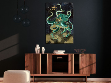 Tablou - Marble Octopus (1 Part) Vertical - Img 2