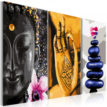 Tablou - Oriental Triptych (3 Parts) - Img 1