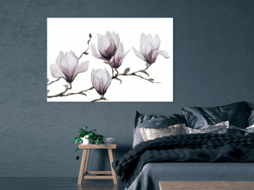 Tablou - Painted Magnolias (1 Part) Wide - Img 1