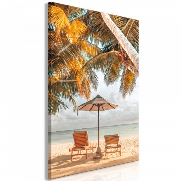 Tablou - Palm Umbrella (1 Part) Vertical - Img 1