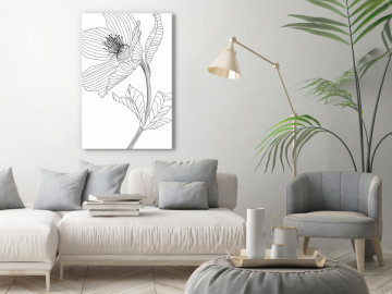 Tablou - Spring Sketch (1 Part) Vertical - Img 2