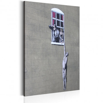 Tablou - Well Hung Lover by Banksy - Img 1