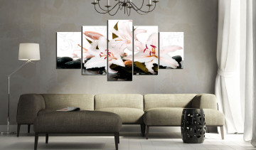 Tablou - Zen stones and lilies - Img 4