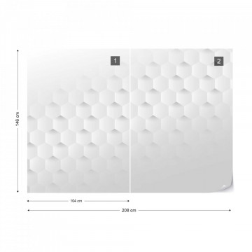 Fototapet 3D – Model Hexagonal - Img 15