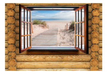 Fototapet - Beach outside the window - Img 2