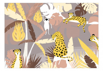 Fototapet - Cheetahs in the Jungle - Third Variant - Img 2