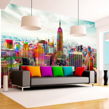 Fototapet - Colors of New York City - Img 1