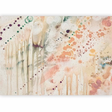 Fototapet - Colourful Dots - pastel spots creating an abstract composition - Img 8