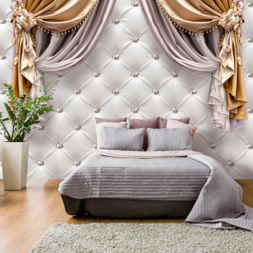 Fototapet - Curtain of Luxury - Img 1