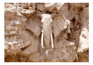 Fototapet - Elephant Carving (South Africa) - Img 2