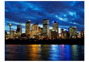 Fototapet - Evening clouds over Sydney - Img 2