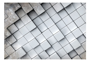 Fototapet - Gray background 3D - Img 2