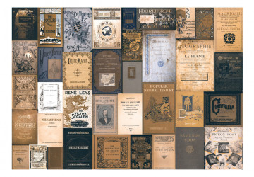 Fototapet - Literary Mosaic - Img 2